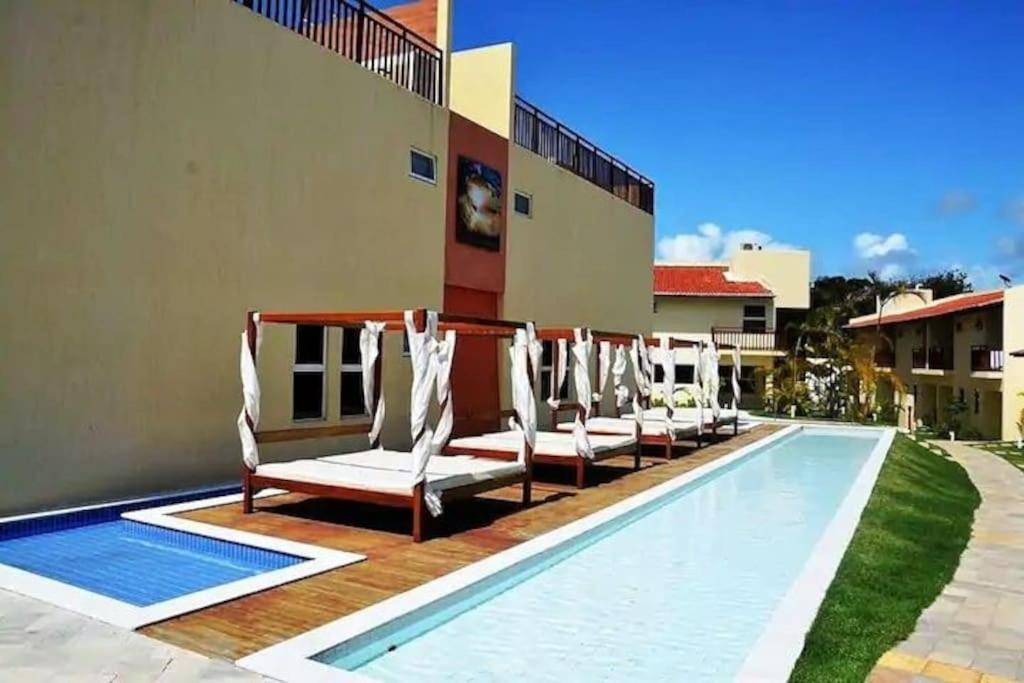 Solar Flats - Wood - Pipa Rn Aparthotel Praia de Pipa Exteriör bild